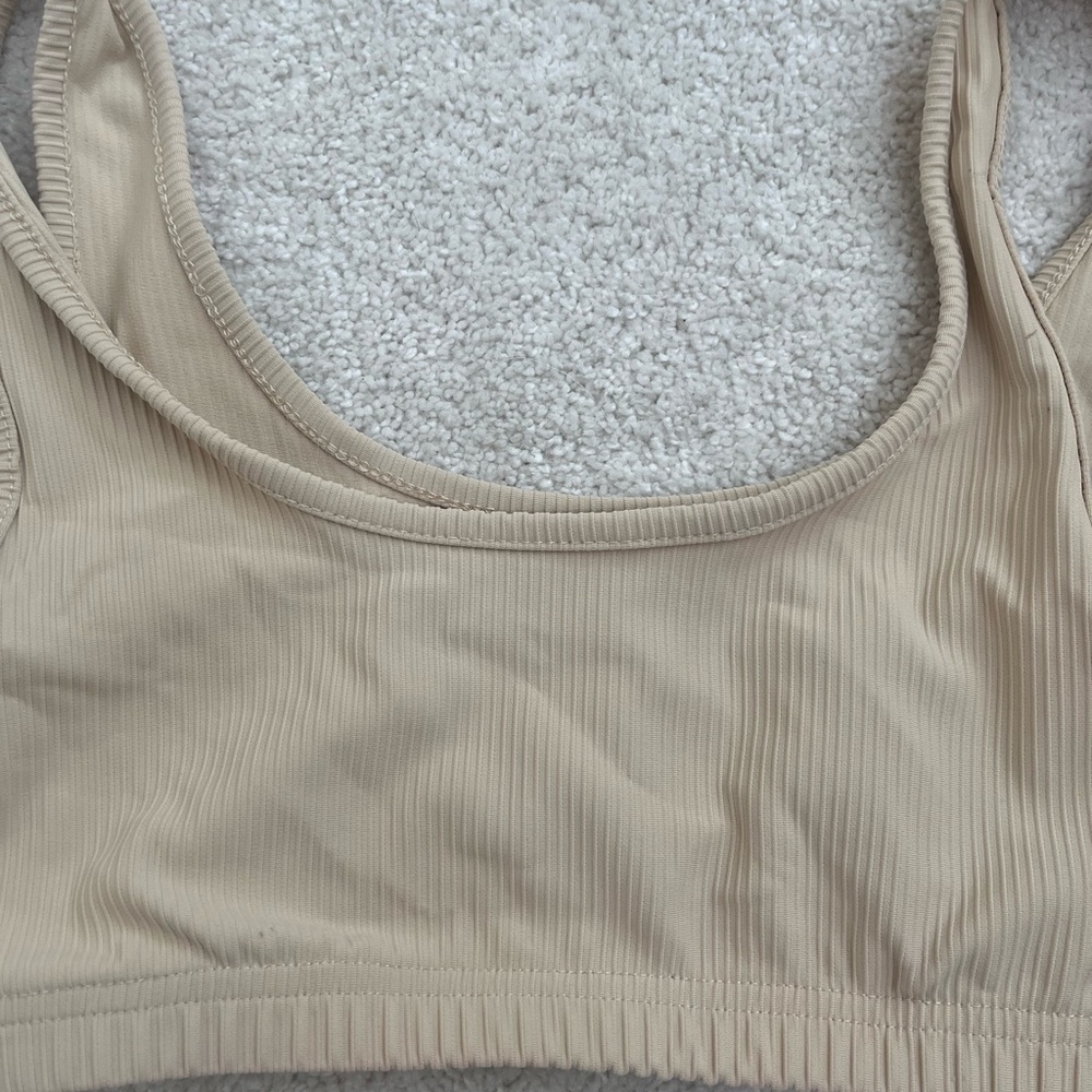 Edikted ribbed crop top cream - Picture 2 of 4